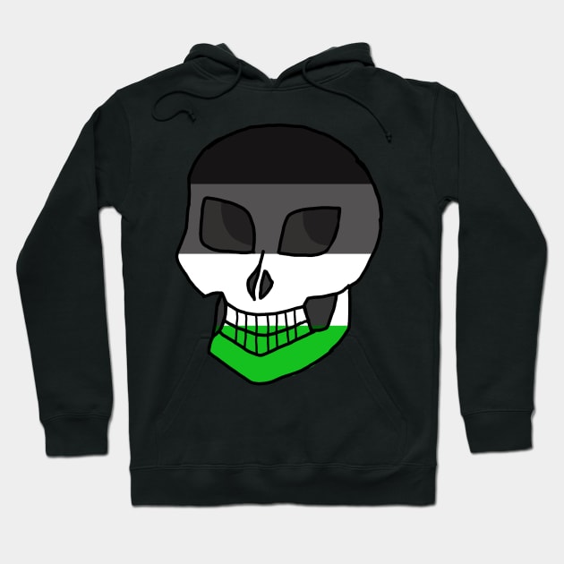 Aro Skull Hoodie by PallasDiana